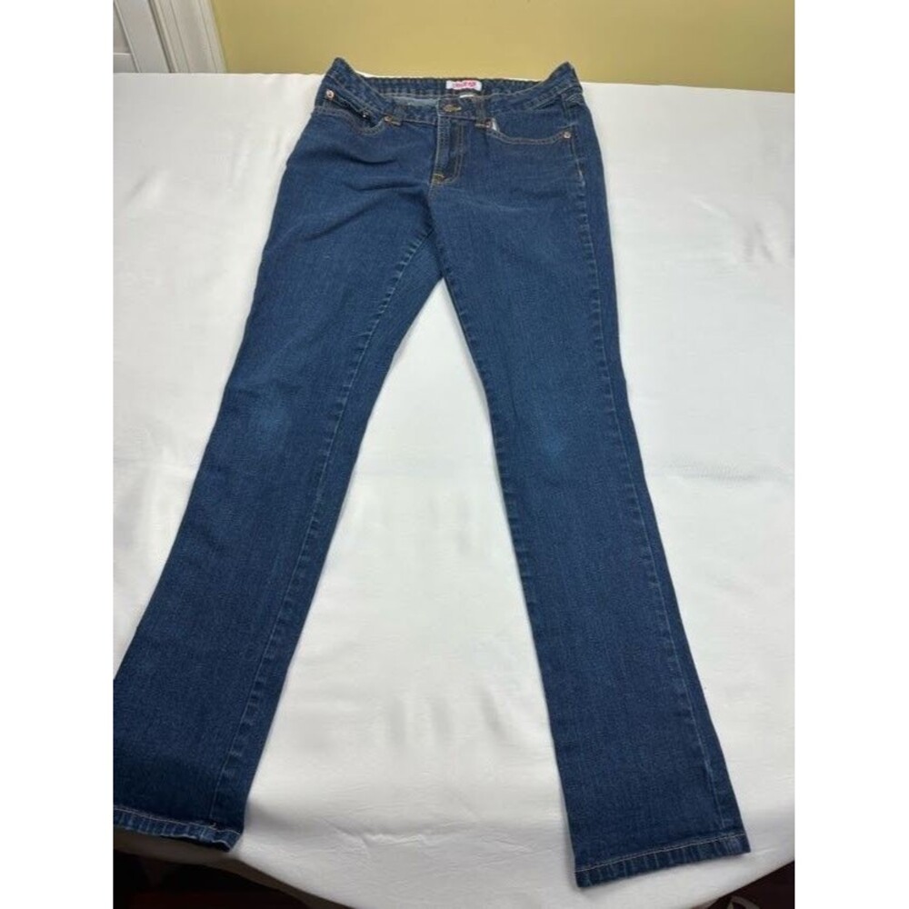 DEAR AB COTTON DARK DENIM FLARE JEANS SIZE 6